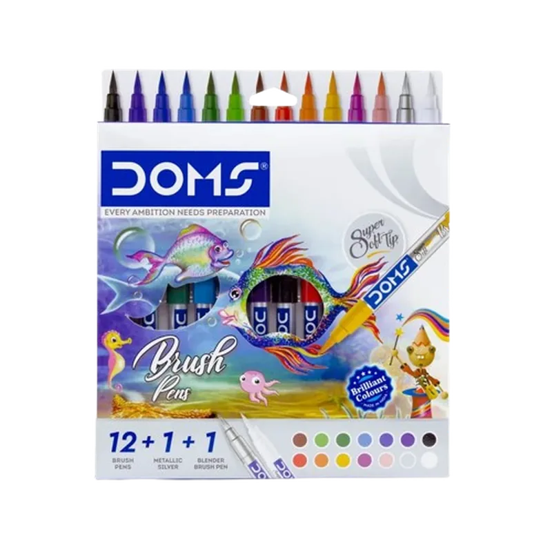 Doms Brush Pens Multicolor