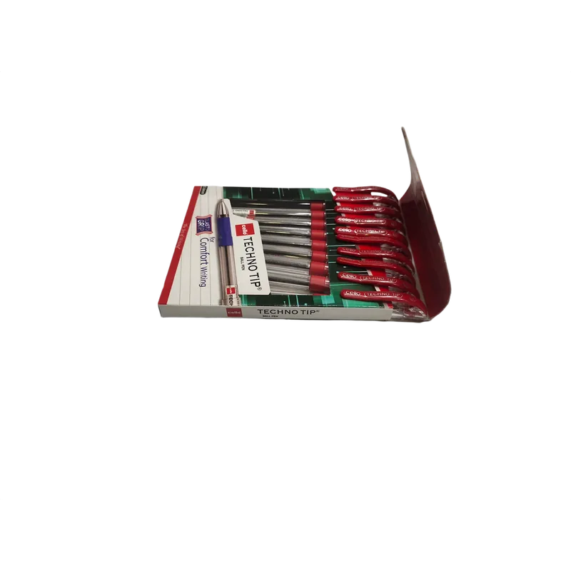 Cello Technotip Ball Pen Red