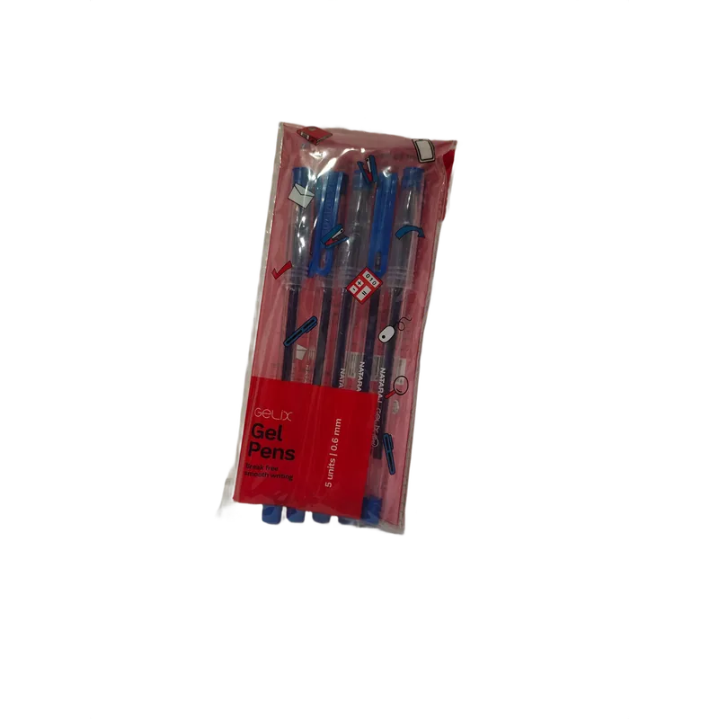 Nataraj Gelix II Gel Pens Blue