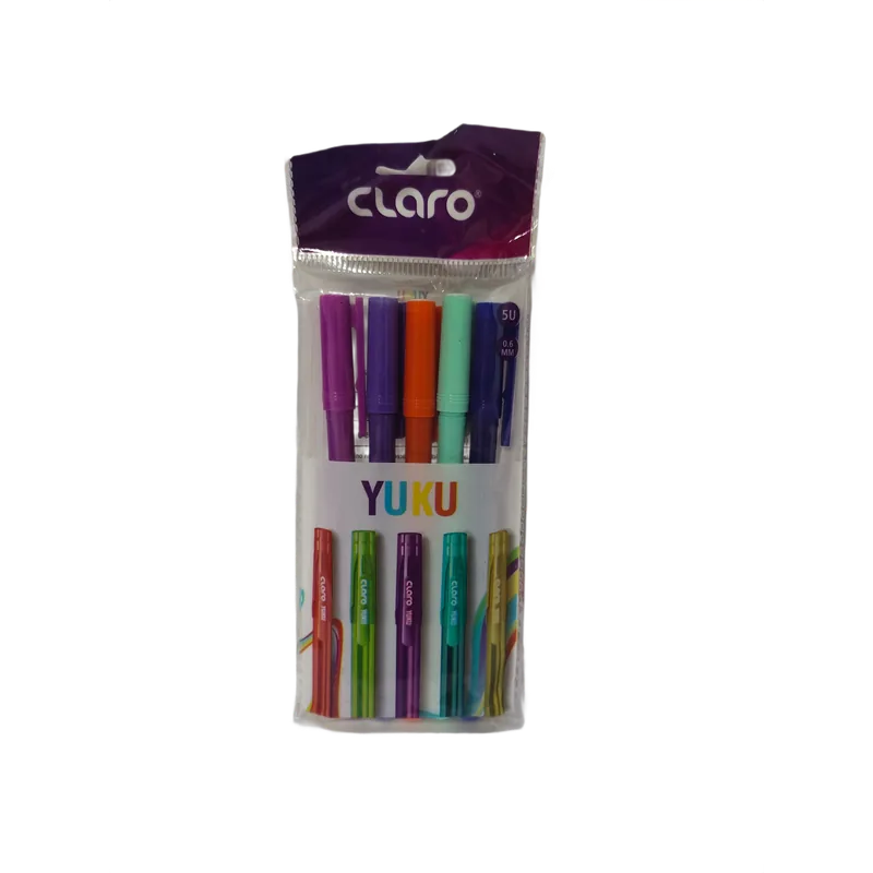 Claro Yuku Gel Gel Pen Red