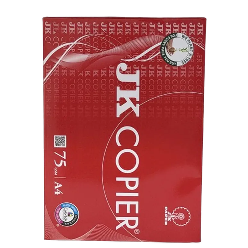 JK Copier A4 White Printing Paper 75 1 Box White