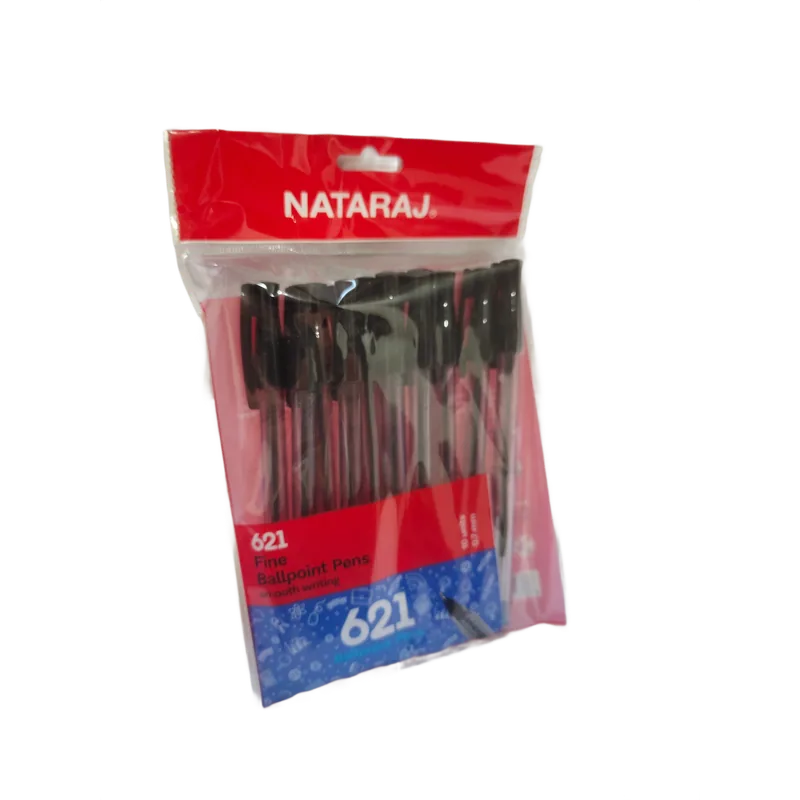 Nataraj 621 Fine Ballpoint Pens Black