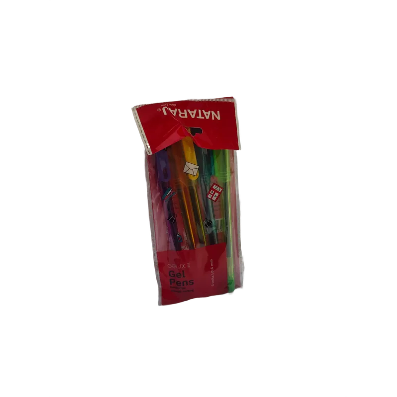 Nataraj Gelix II Gel Pens Red