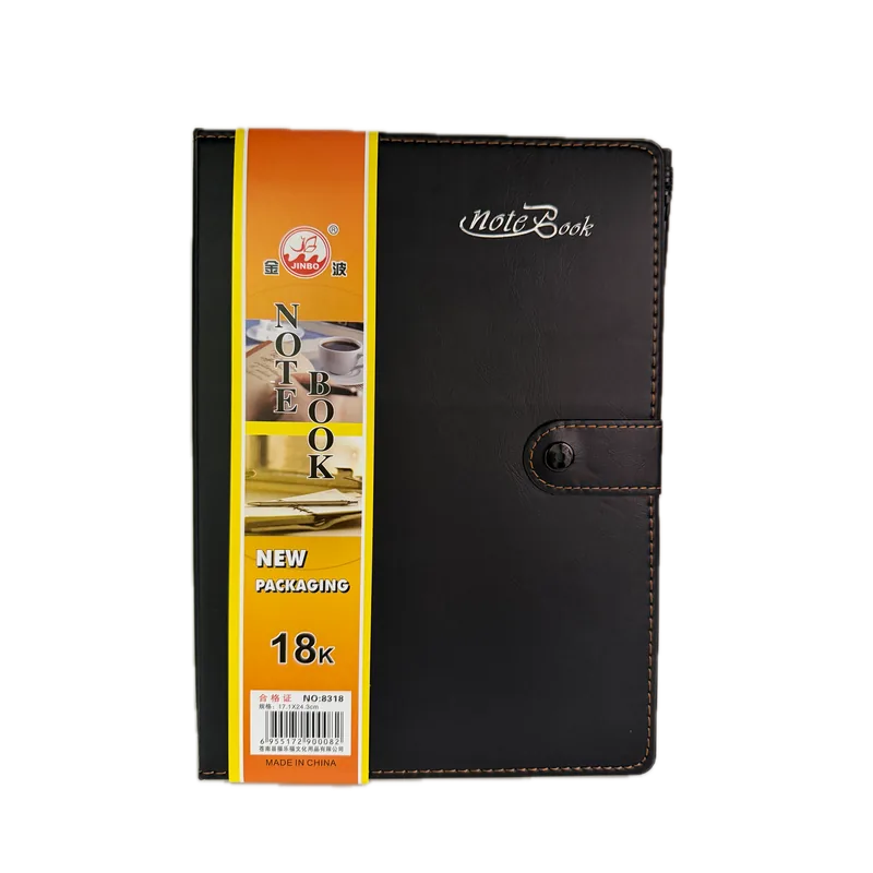 Jinbo Notebook No. 8318 18K Black