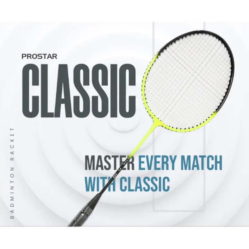 Prostar Badminton Racket Classic Multicolor