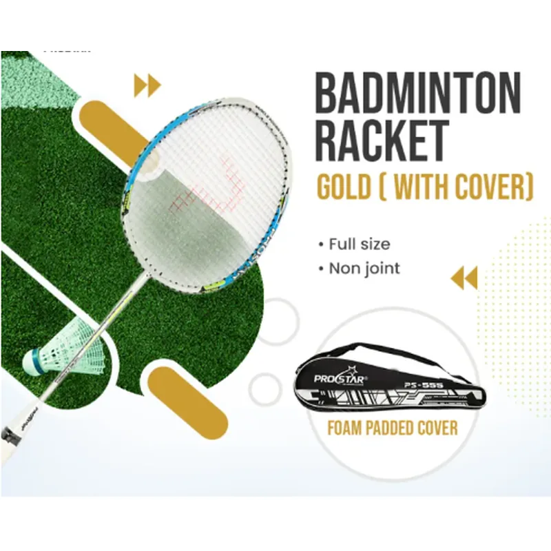 Prostar Badminton Racket Gold Multicolor
