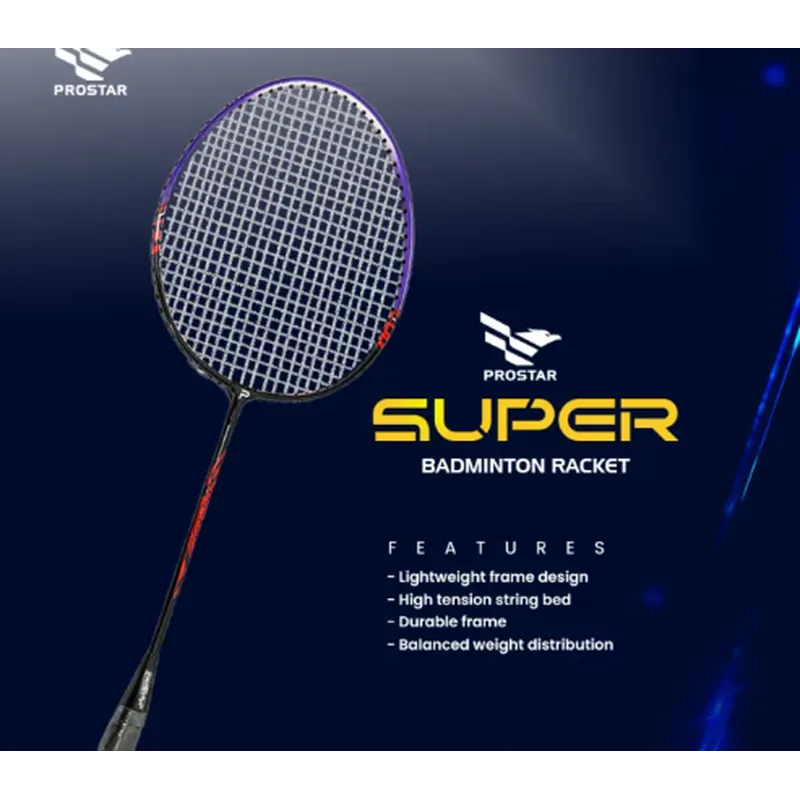 Prostar Badminton Racket Super Multicolor