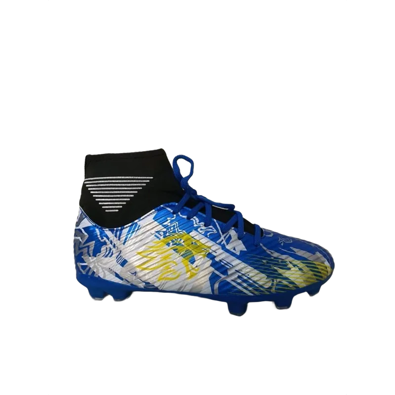 Football Shoes Blue & White 43 EUR 1 Pair