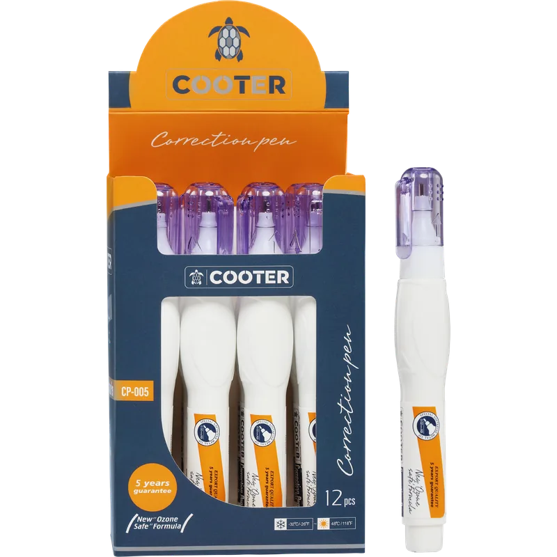 Cooter Correction Pen 5 ml 12 Piece