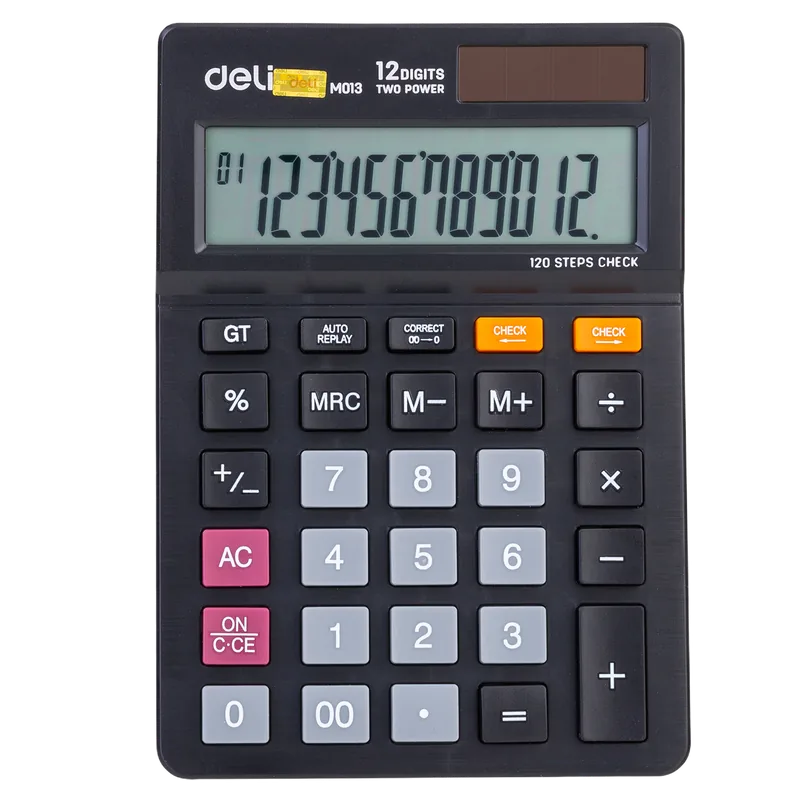 Deli Calculator EM01320 Black