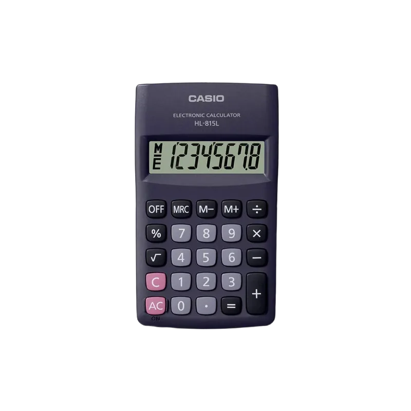 Casio Calculator HL-815L Black