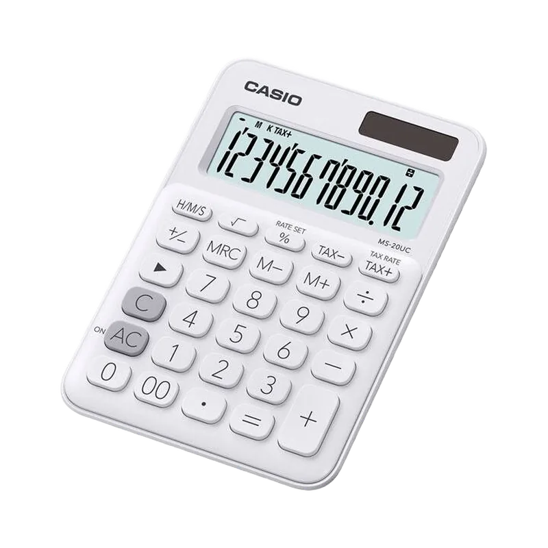 Casio Calculator MS-20UC White