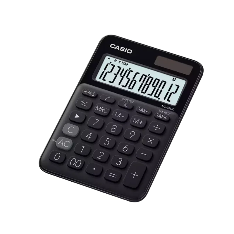 Casio Calculator MS-20UC Black