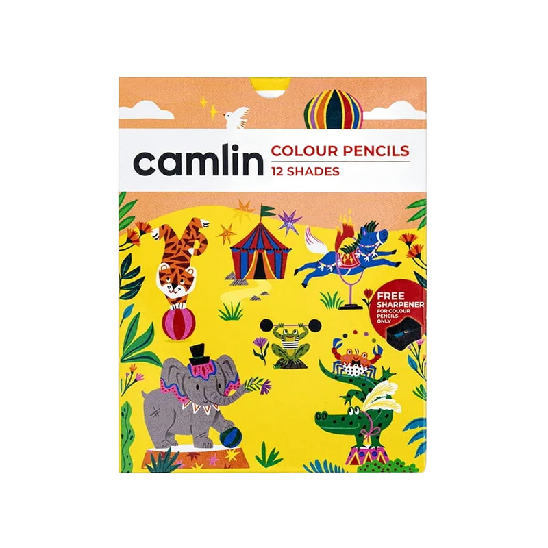 Camlin Colour Pencils Half