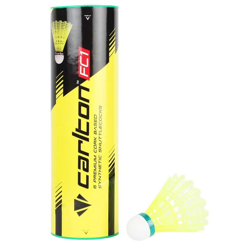 Carlton FC1 Shuttlecock 1 Pack Neon