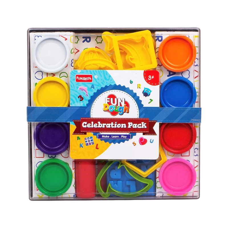 Funskool Fun Dough Celebration Pack Multicolor