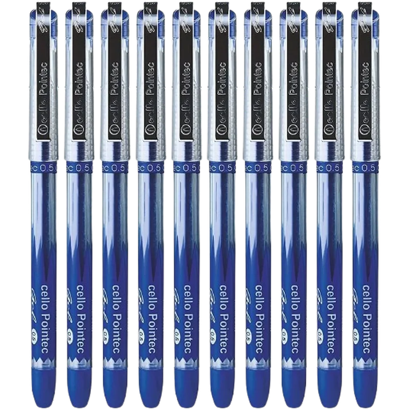 Cello Pointec Gel Pen Blue 1 Pack