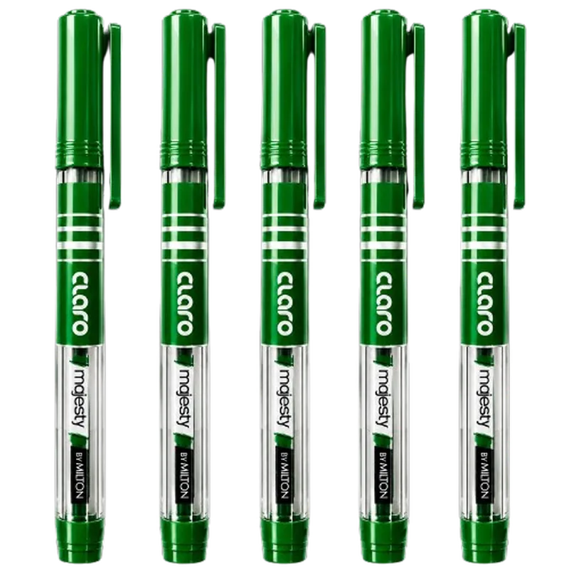 Claro Majesty Ball Pen Green 1 Pack