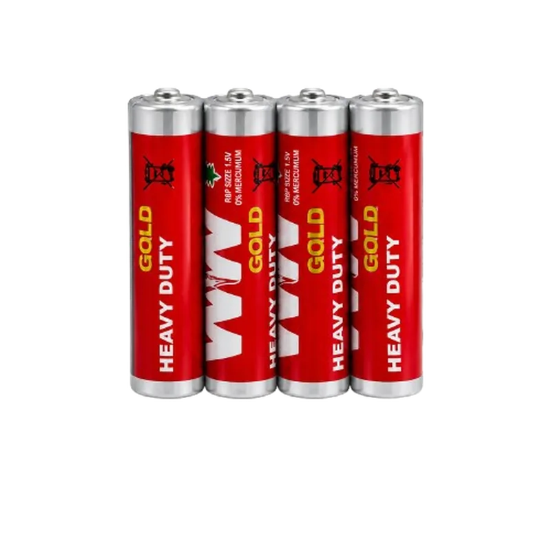 WW Gold Heavy Duty Battery AAA 1 Pack (4 Piece) AAA (Small)