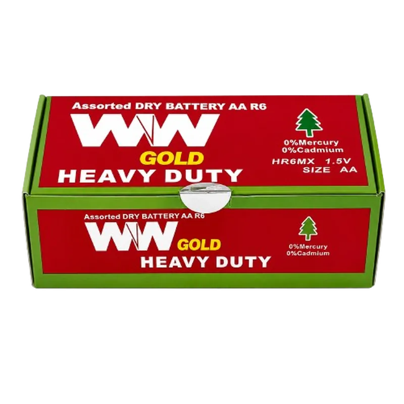 WW Gold Heavy Duty Battery AA 1 Box (24 Piece) AA (Big)
