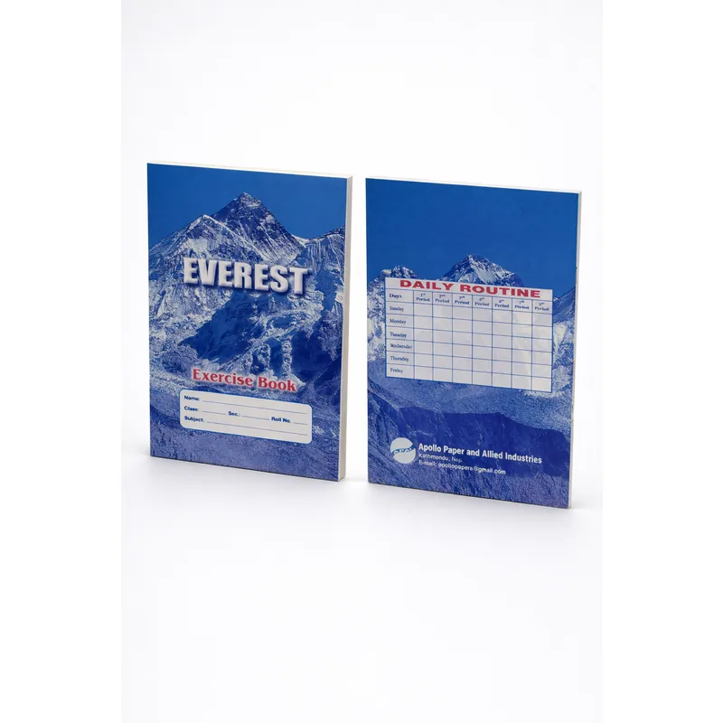 Apollo Everest Copy Writing Notebook A4 50 Tuff Cot Plain 72 Pages