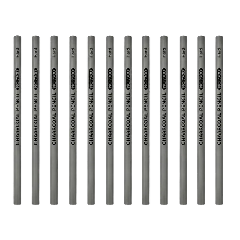 Charcoal Pencils Hard 1 Dozen
