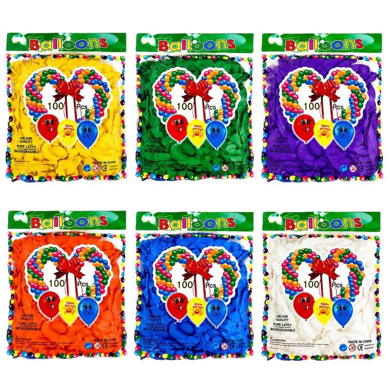 Colorful Balloons 1 Pack Multicolor