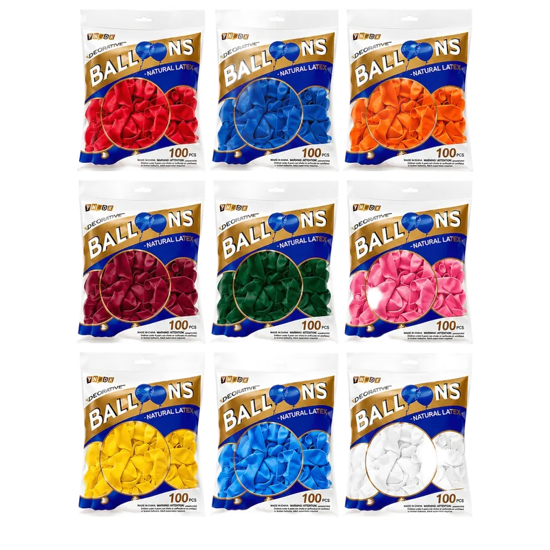 Decorative Balloons 1 Pack Multicolor
