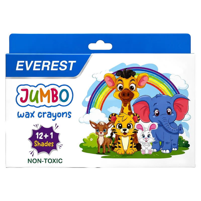 Everest Wax Crayons Big Big Jumbo
