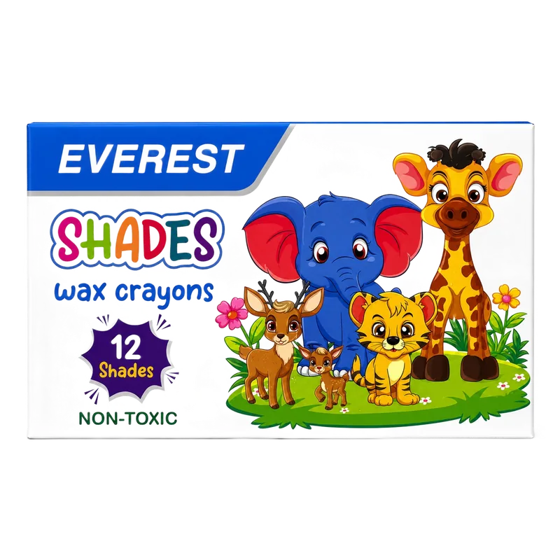 Everest Wax Crayons Small 1 Pack