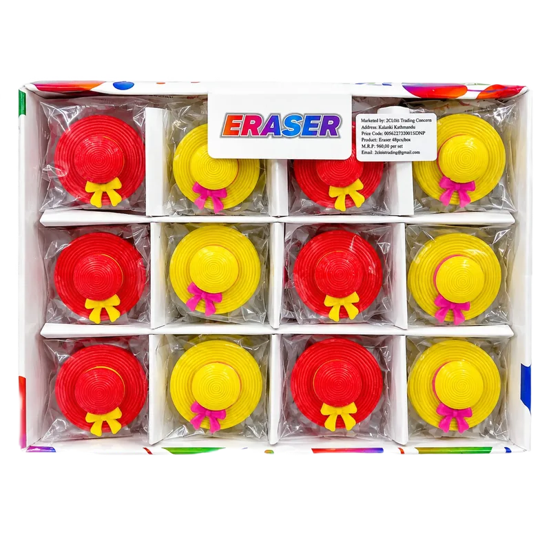 Fancy Erasers 6012 1 Pack Multicolor