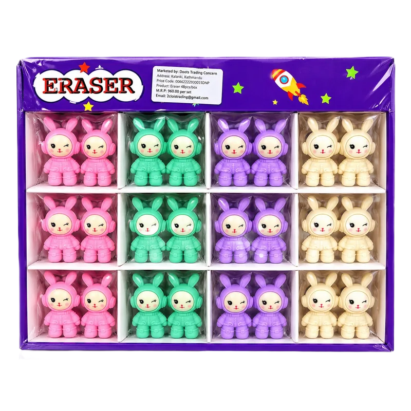 Fancy Erasers 6001 1 Pack Multicolor