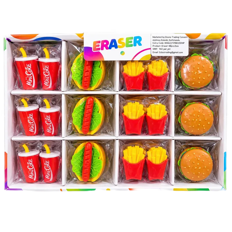Fancy Erasers 6007 1 Pack Multicolor