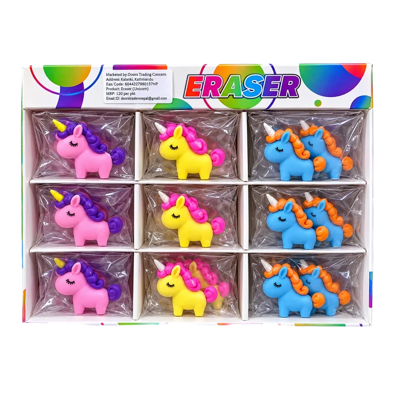 Fancy Erasers 6011 1 Pack Multicolor