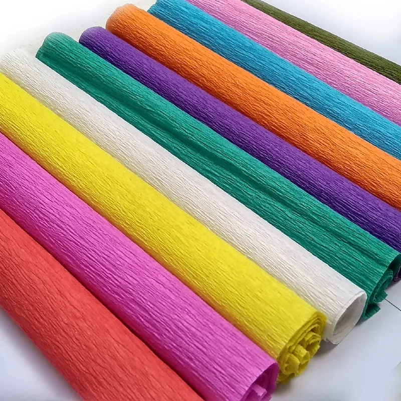 Crepe Paper Roll Blue 1 Roll 250cm x 50cm