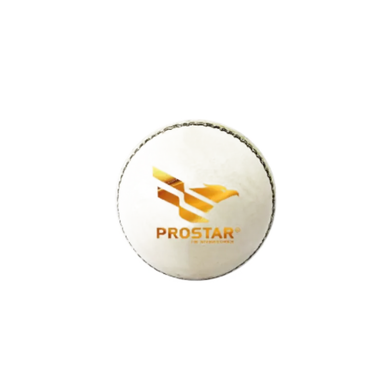Prostar Leather Cricket Balls 4 Stitch Attack 1 Pack White