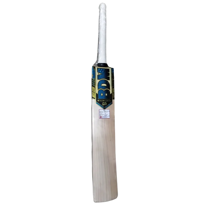 BDM Cricket Bat E.W G6 Standard Natural White