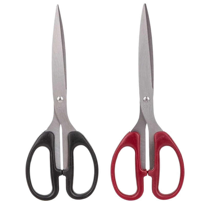 Deli Scissors E6010 Black 1 Pack 8.25 Inch/210 mm