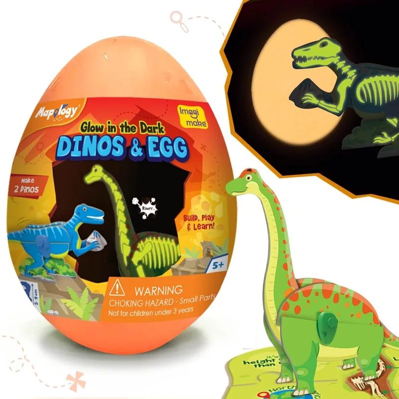 Imagimake Dino & Egg Orange