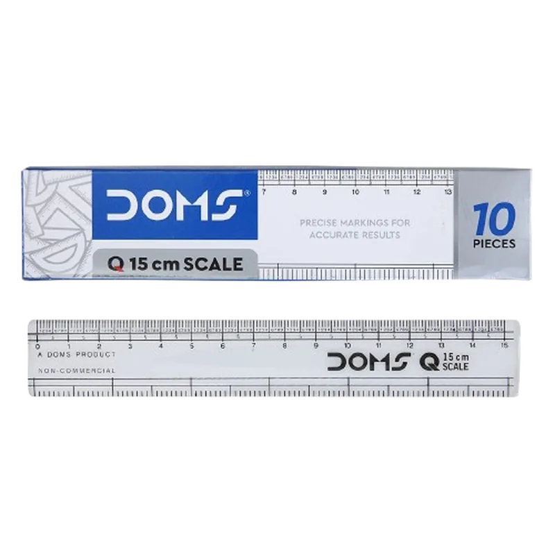 DOMS Scale Ruler Q 15cm