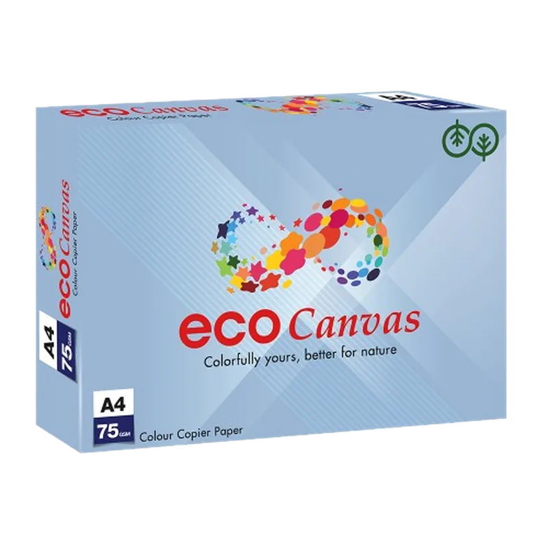 Eco Canvas A4 Colored Paper 75 Redish Pink Reddish Pink