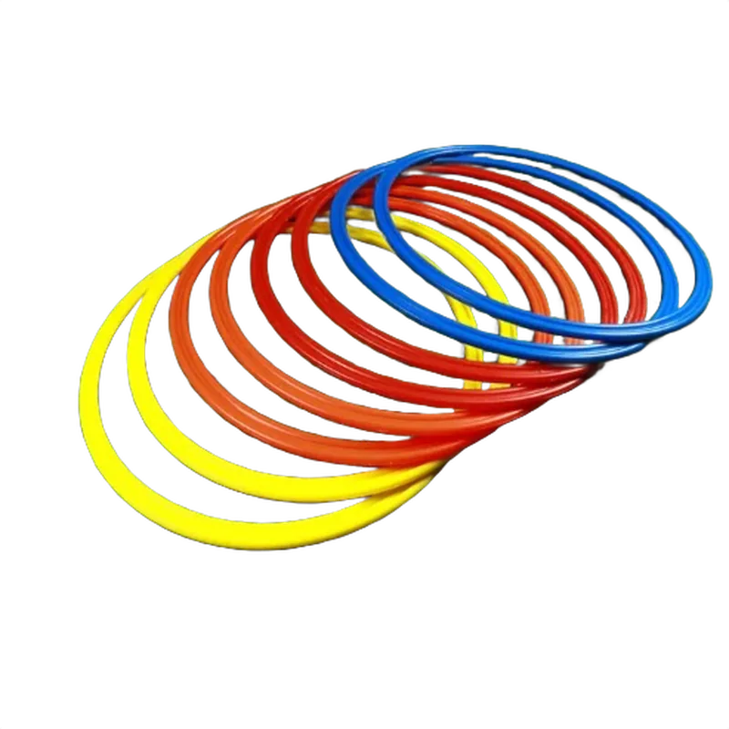 Prostar Flat Agility Rings Large Multicolor