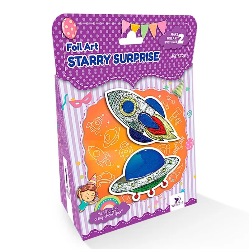 Toykraft Foil Art Starry Surprise Multicolor