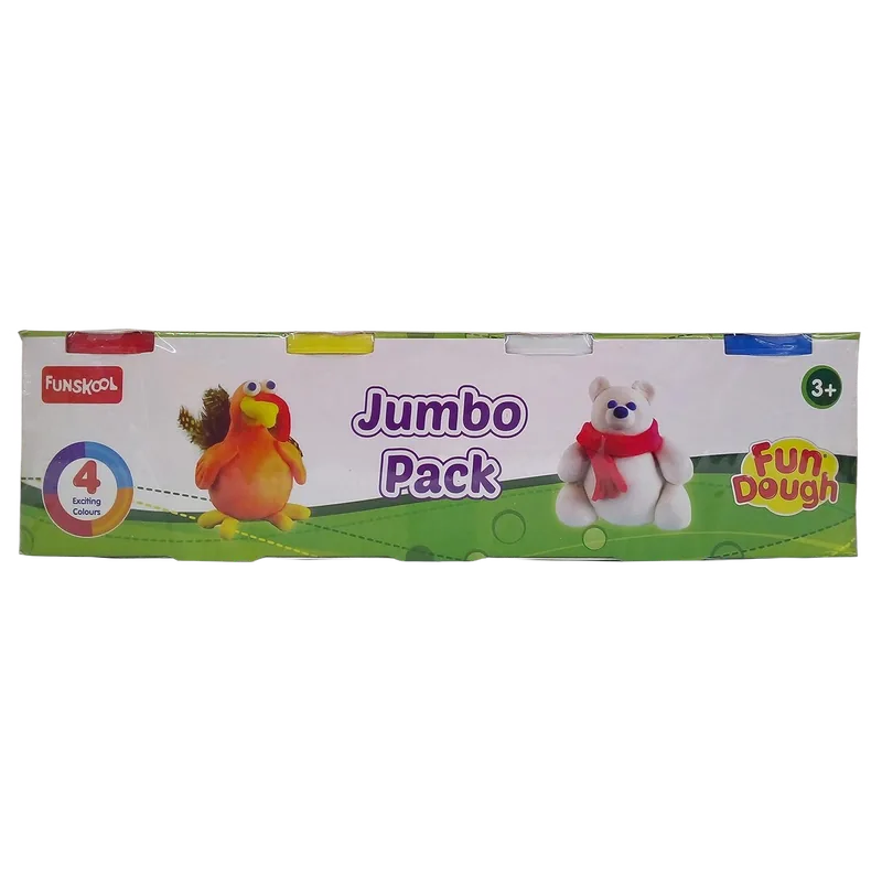 Funskool Fun Dough Jumbo Pack Multicolor