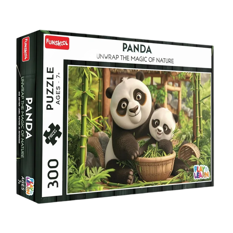 Funskool Panda Puzzle Multicolor