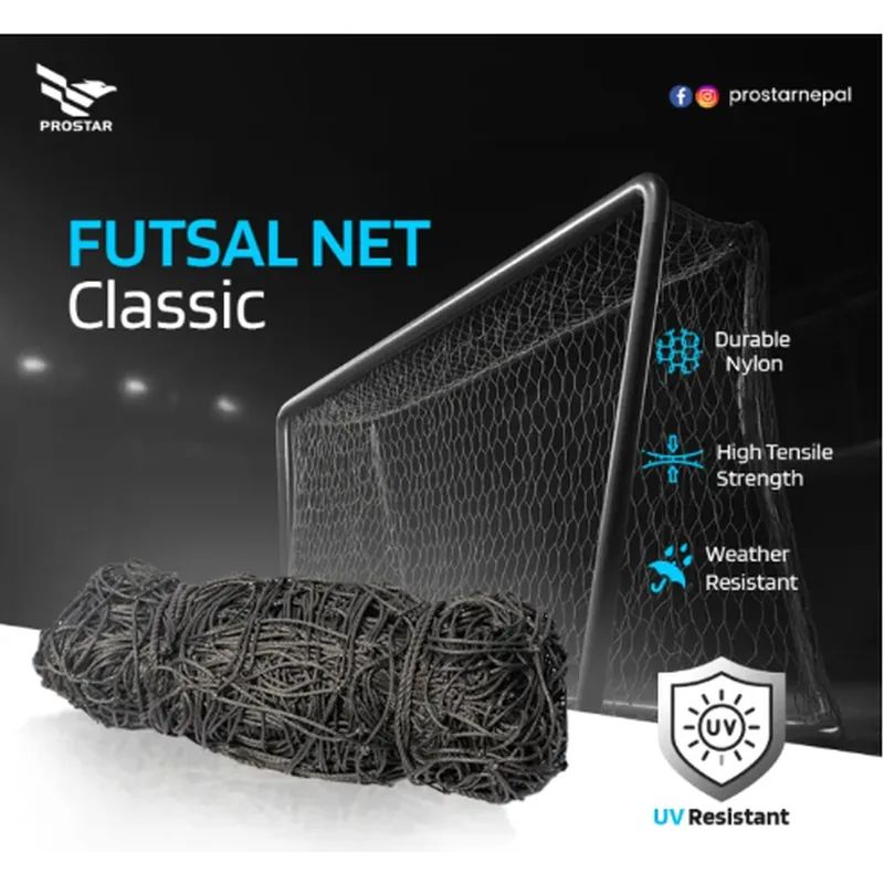 Prostar Futsal Net Classic Black