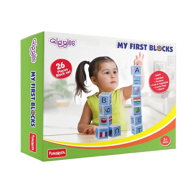 Giggles My First Block Multicolor