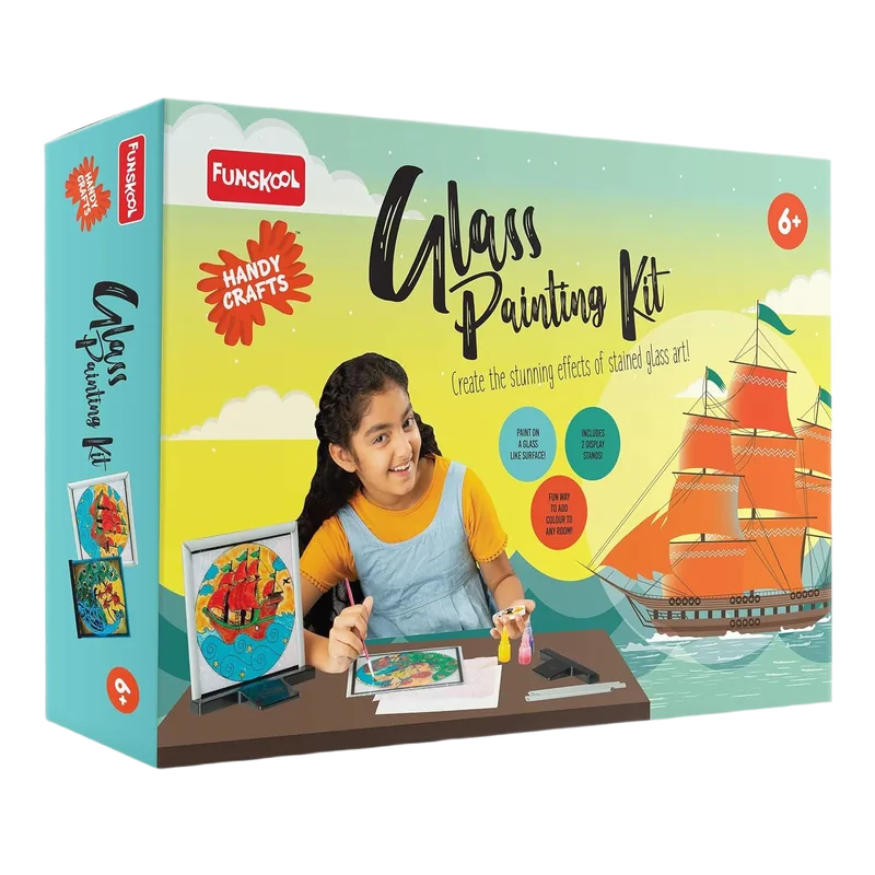 Glass Painting Kit Multicolor
