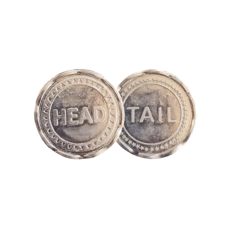 Prostar Head & Tail Coin Chrome