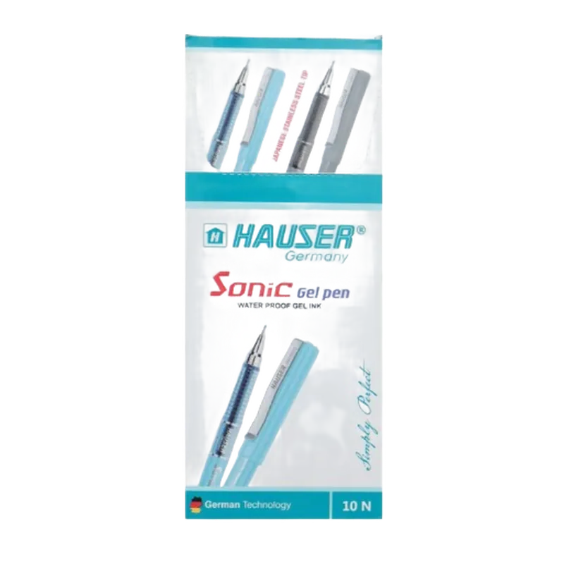 Hauser Sonic Gel Pen Red 1 Pack